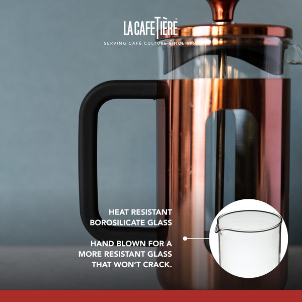 La Cafetière Pisa Copper Cafetière - 8 Cup image 10