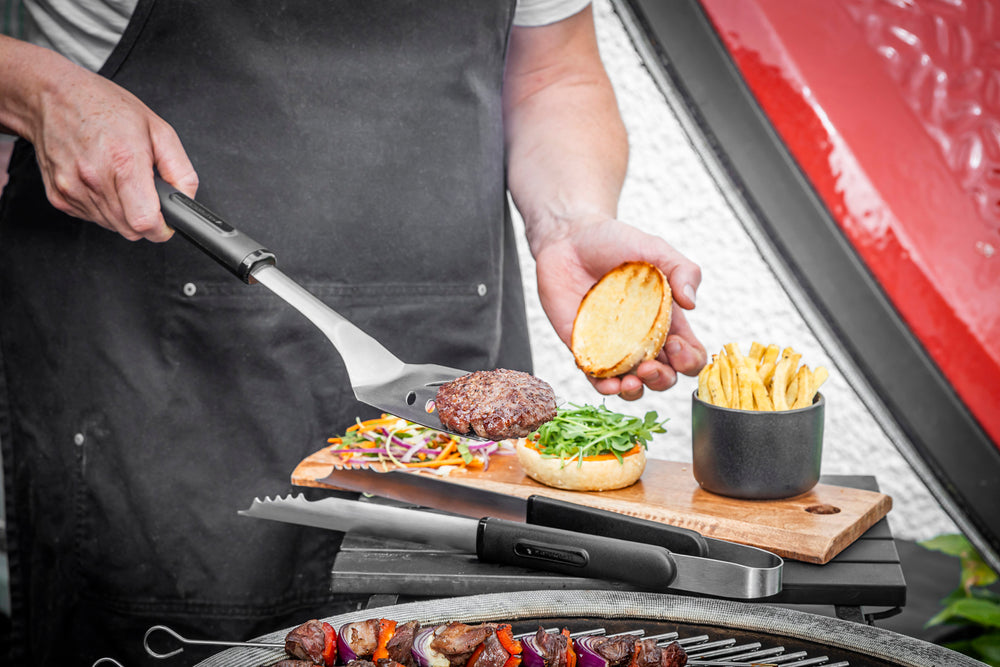 MasterClass Barbecue Tongs & Turner, Set of 2