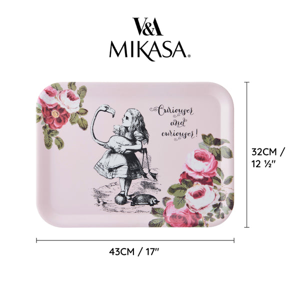 Mikasa and the V&A Alice In Wonderland Large Rectangle Tray image 8