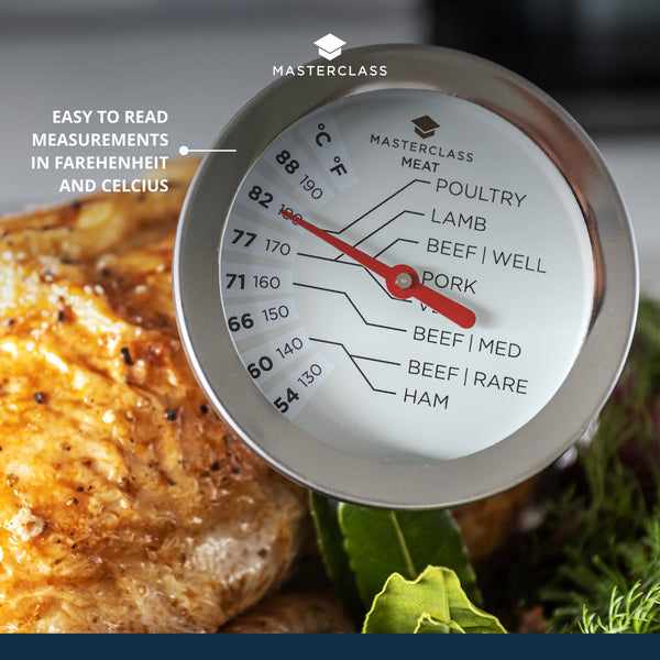 MasterClass Large Stainless Steel Meat Thermometer image 10