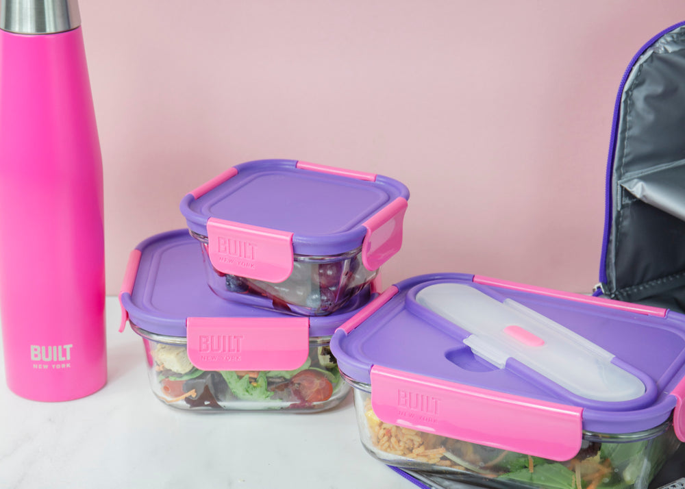 Built Active Glass 700ml Lunch Box