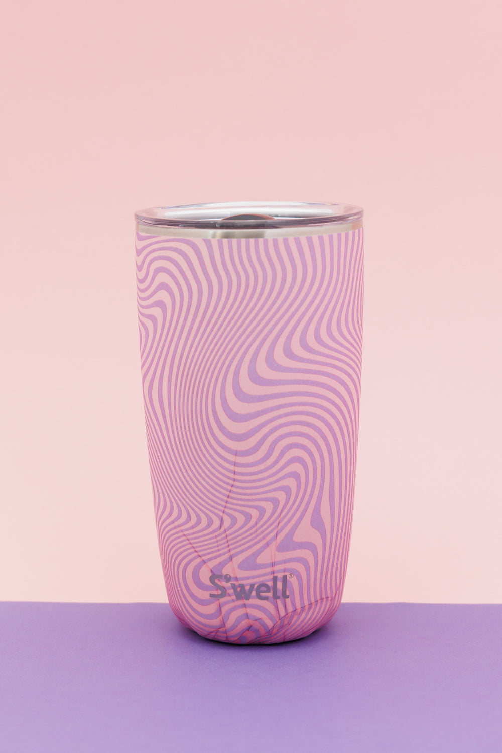 S'well Lavender Swirl Insulated Tumbler with Lid, 530ml