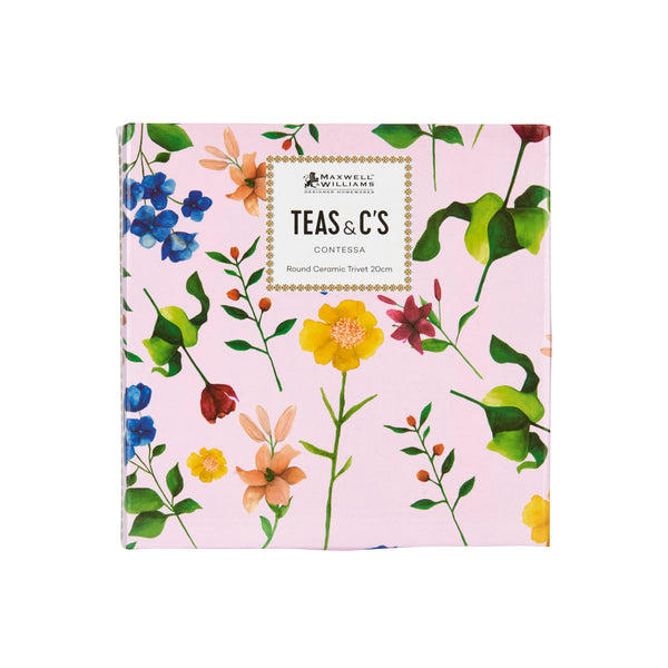 Maxwell & Williams Tea's & C's Contessa Round Trivet Rose image 3