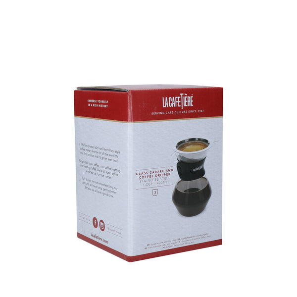 La Cafetière Glass Coffee Dripper and Carafe - 3 Cup image 13