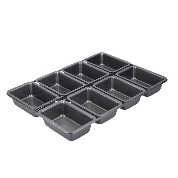 Chicago Metallic Non-Stick Eight Hole Mini Loaf Pan image 8