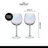 BarCraft Set of Two Iridescent Gin Glasses image 7