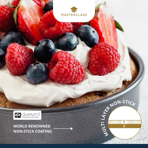 MasterClass Non-Stick Loose Base Deep Cake Pan, 25cm image 10