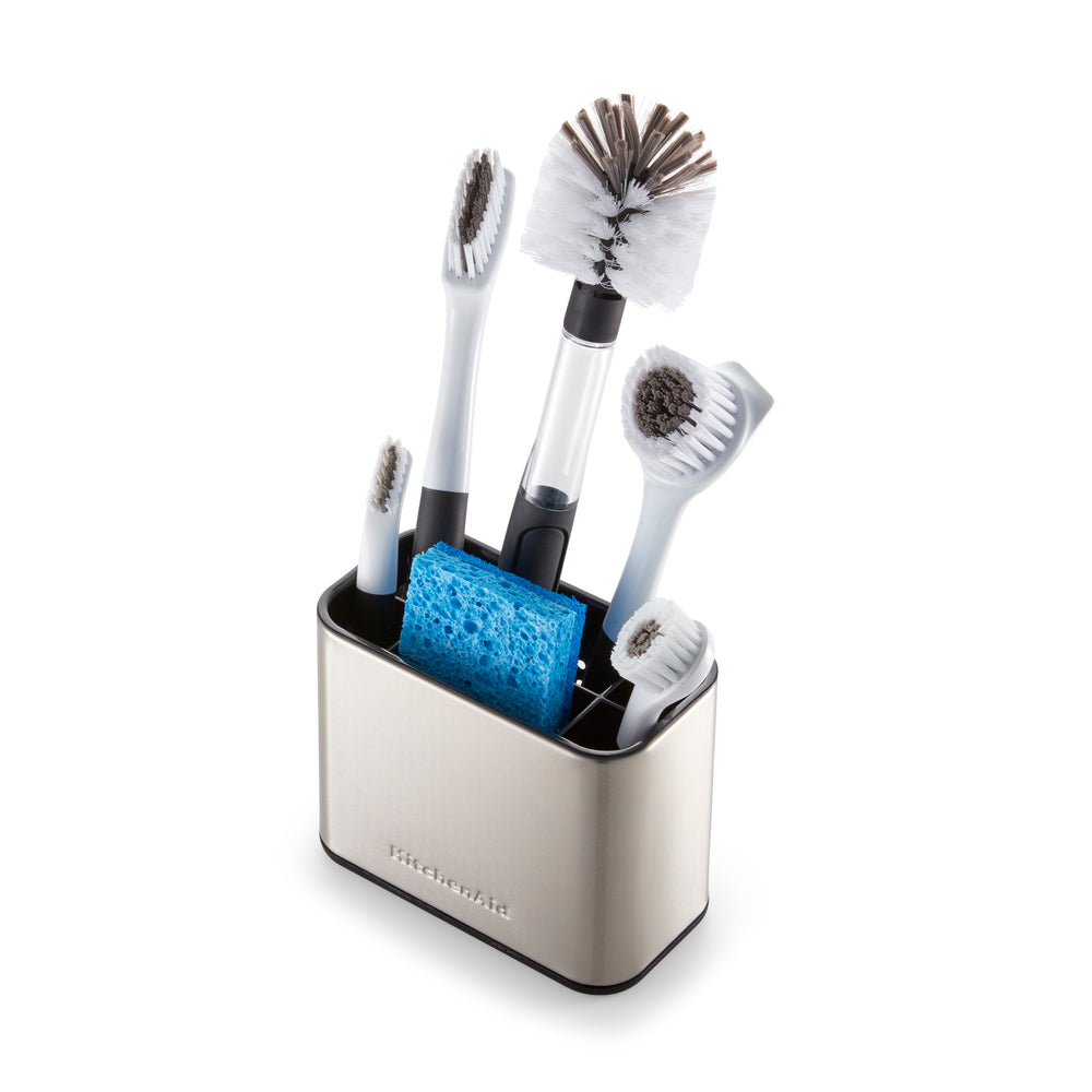 KitchenAid Stainless Steel Sink Brush Caddy