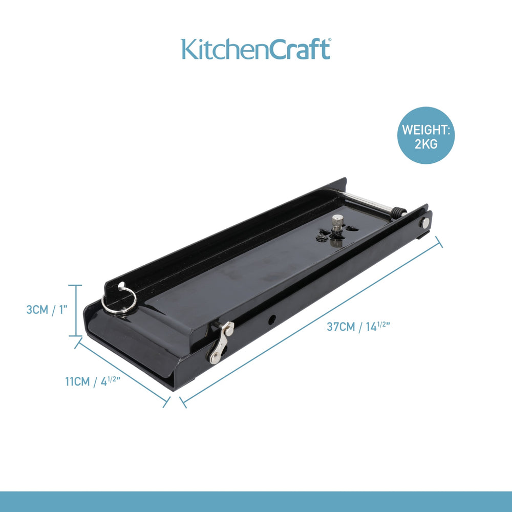 KitchenCraft Floor Standing Foot Operated Can Crusher