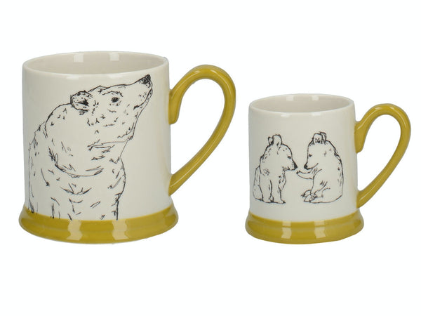 Creative Tops Into The Wild Little Explorer Set with Two Sets of Mugs - Bunny & Bear image 3