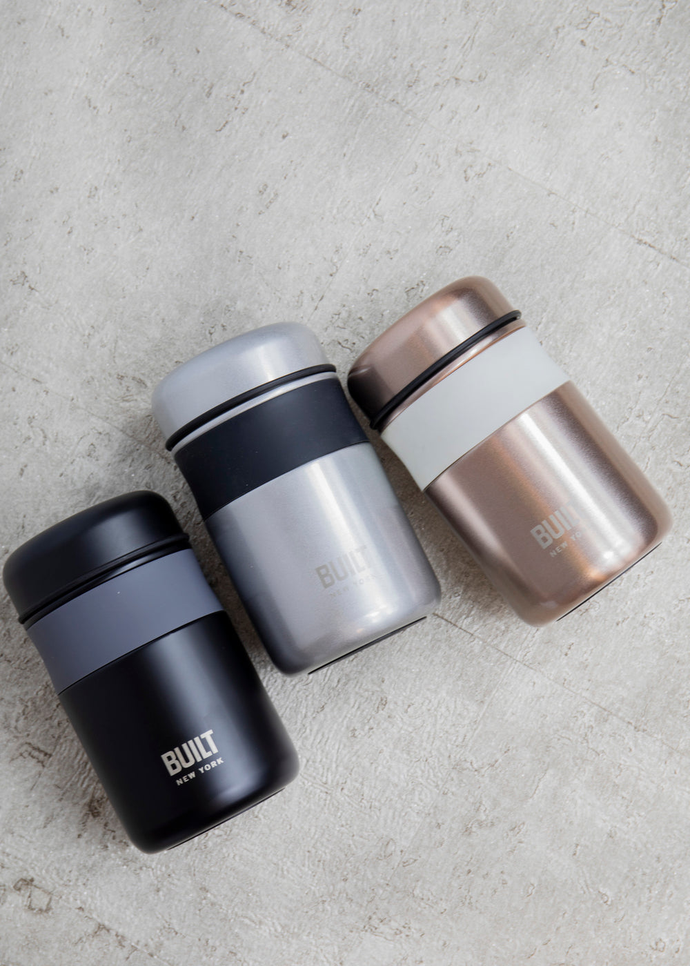 Built 473ml Silver Food Flask