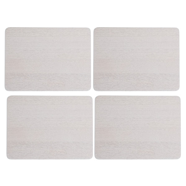 Creative Tops Naturals Wood Veneer Pack Of 4 Placemats Grey image 3