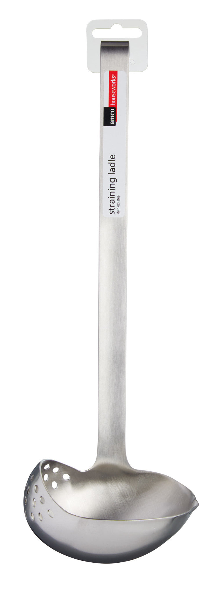Amco Stainless Steel Straining Ladle