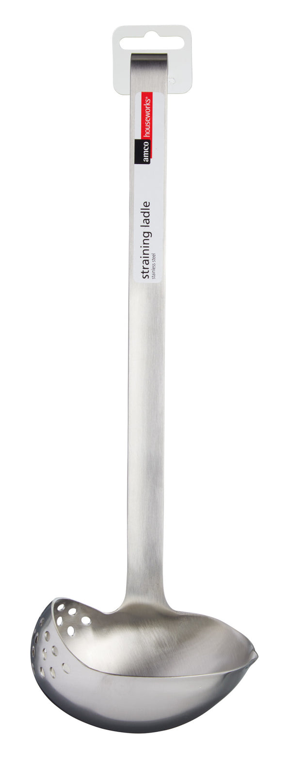 Amco Stainless Steel Straining Ladle image 2