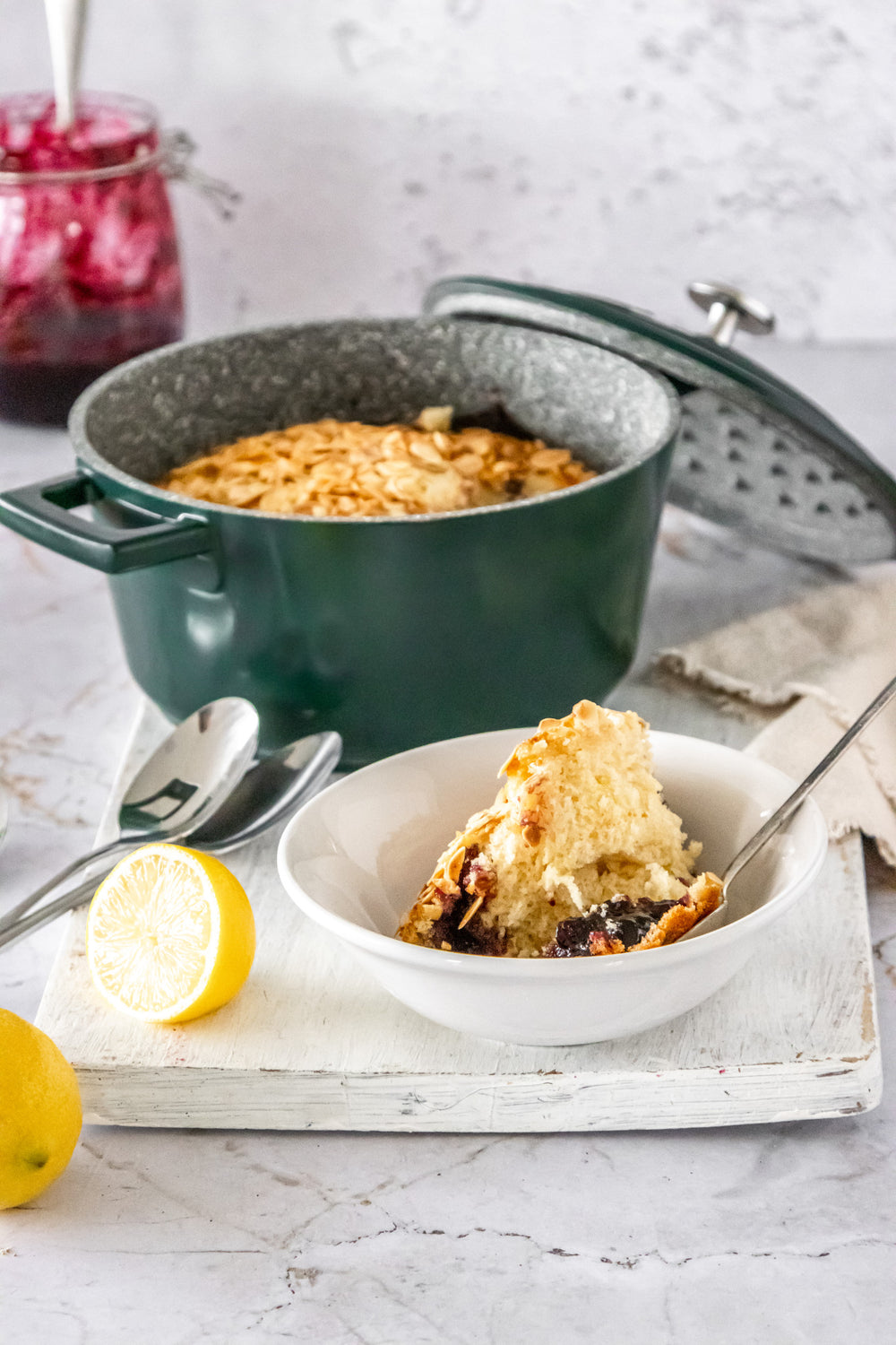 MasterClass Hunter Green Cast Aluminium Casserole Dish, 4L