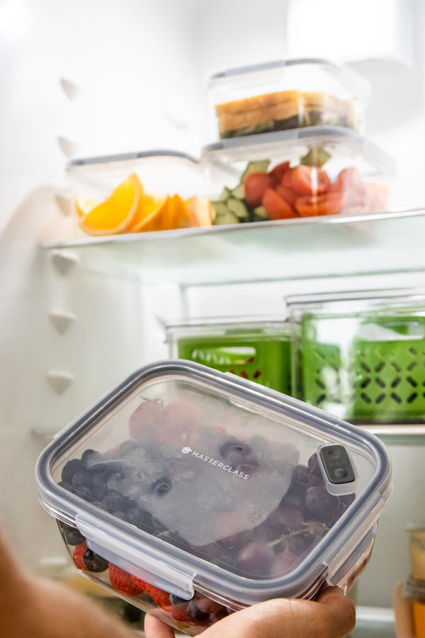 MasterClass Eco-Snap 1.4L Recycled Plastic Food Storage Container - Square image 14