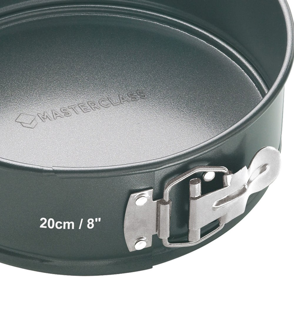 MasterClass Non-Stick Loose Base Springform Cake Pan, 20cm