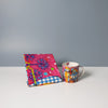 2pc Araras Tea Set with 370ml Ceramic Mug and Cotton Tea Towel - Love Hearts image 2