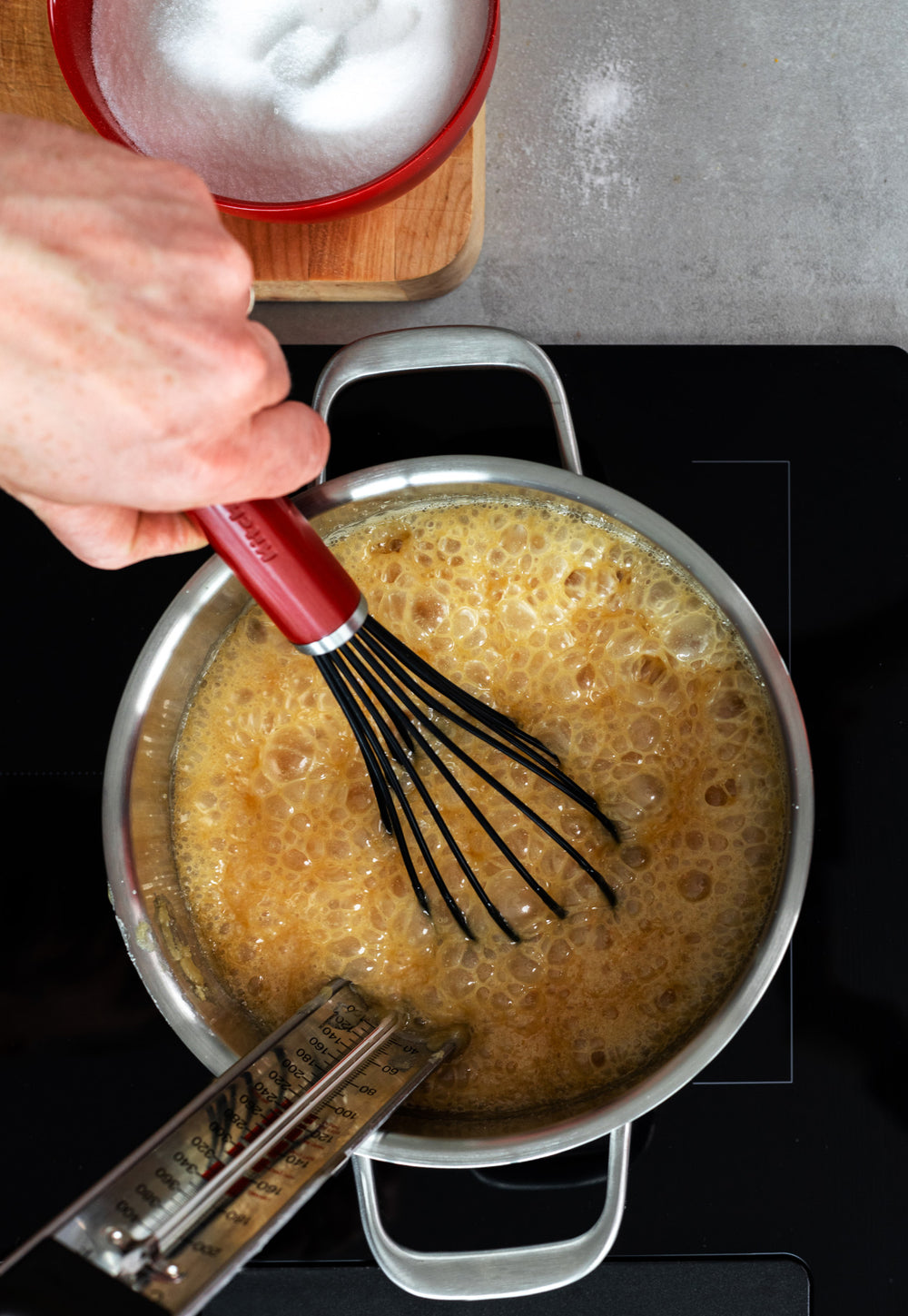 KitchenAid Classic Silicone Whisk – Empire Red