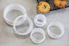 KitchenCraft Set of Seven Plastic Double Edged Biscuit / Pastry Cutters image 6