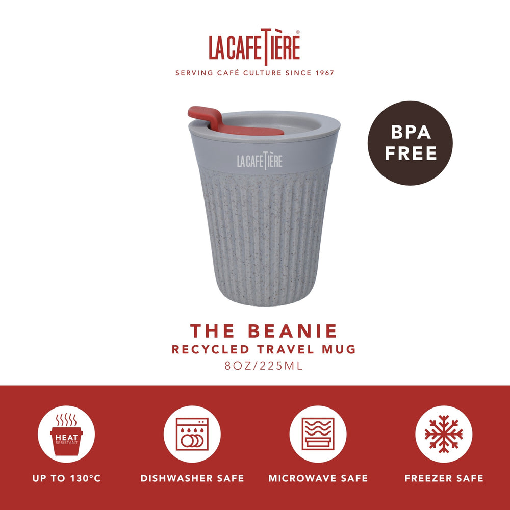 La Cafetière The Beanie Reusable Coffee Cup, 225ml