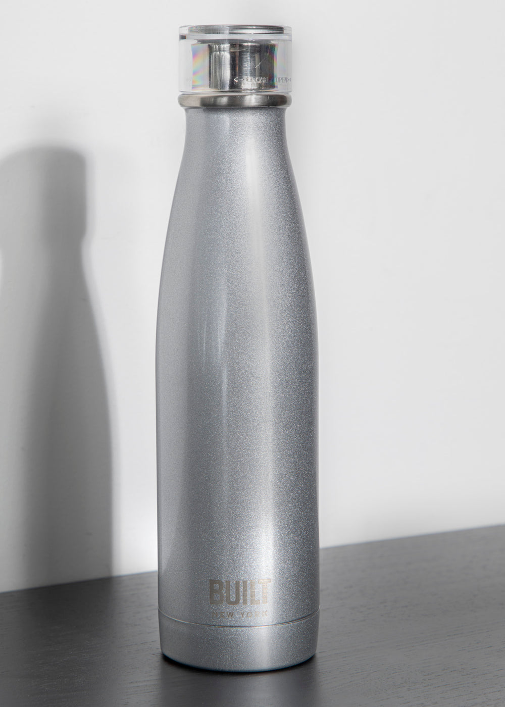 Built 500 ml Double Walled Stainless Steel Water Bottle Silver