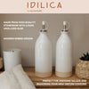 KitchenCraft Idilica Oil and Vinegar Bottles, Set of 2, Cream, 450ml image 11