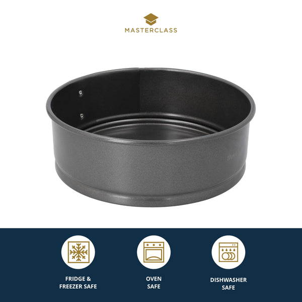 MasterClass Non-Stick Loose Base Springform Cake Pan, 20cm image 9