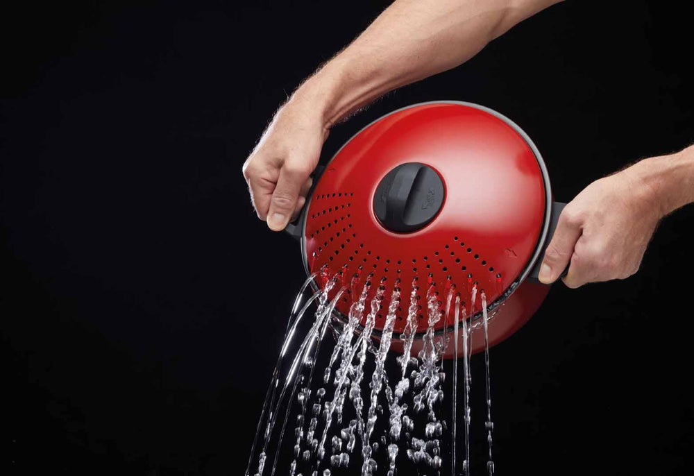 KitchenCraft World of Flavours 4 Litre Carbon Steel Pasta Pot