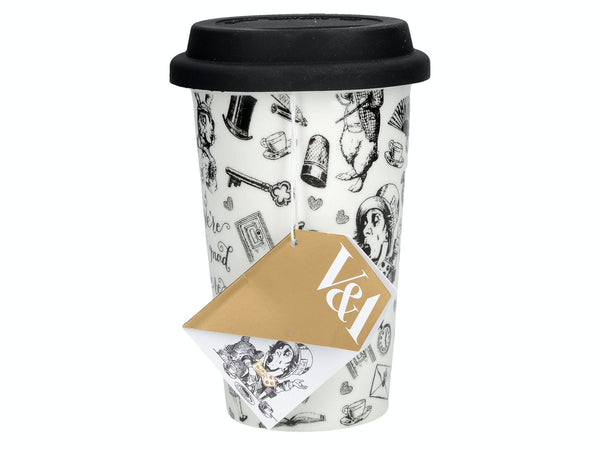 Victoria And Albert Alice In Wonderland Travel Mug image 3