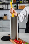MasterClass Stainless Steel Pasta Container with Antimicrobial Lid image 2