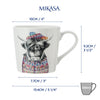 Mikasa Tipperleyhill Highland Cow Print Porcelain Mug, 380ml image 8