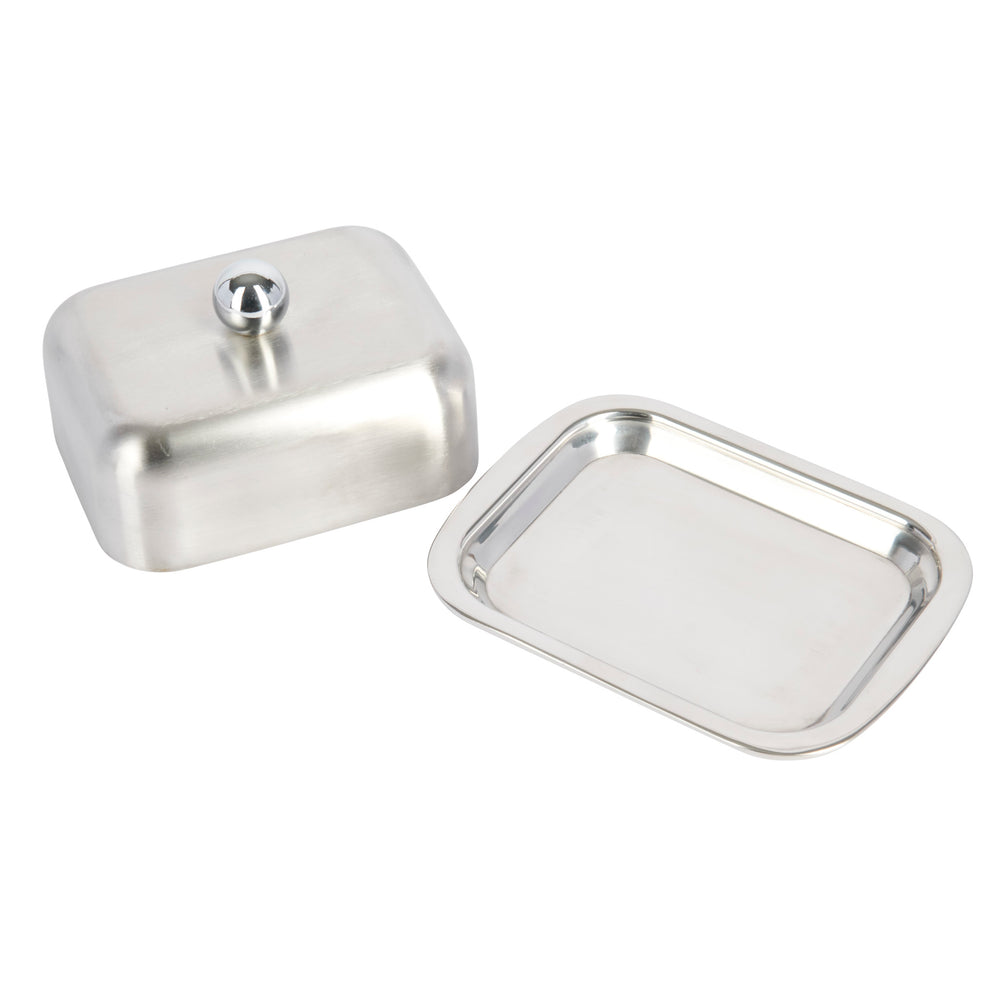 MasterClass Deep Double Walled Insulated Covered Butter Dish