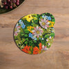 Creative Tops Tropical Floral 4 Round Coasters, 12 x 12 x 2CM