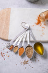 MasterClass Stainless Steel Measuring Spoon Set - 6 Pieces image 2