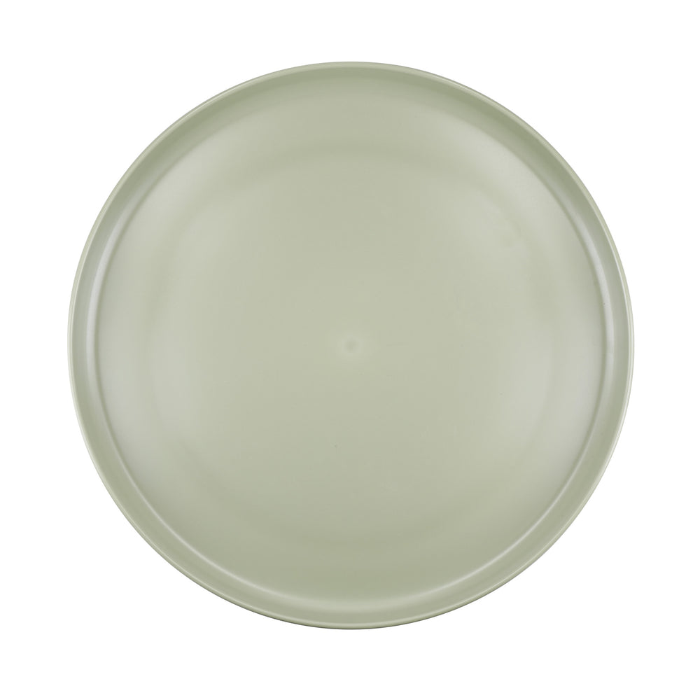 Mikasa Summer Set of 4 Recycled Plastic 25cm Lipped Dinner Plates