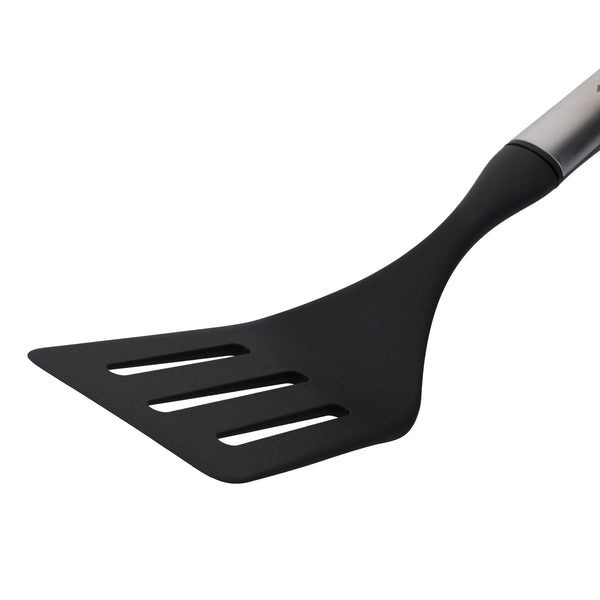 MasterClass Soft Grip Stainless Steel Slotted Turner - 34 cm image 10