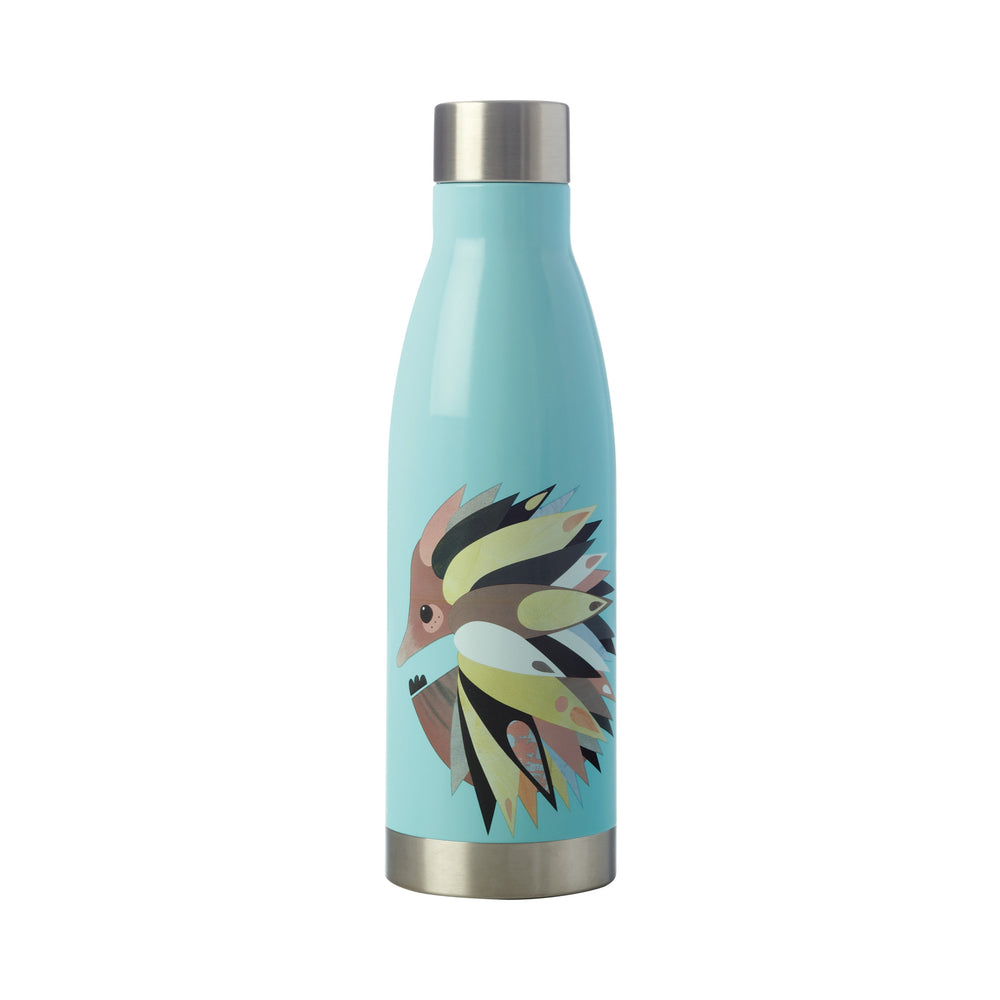 2pc Echidna Hydration Travel Set with 500ml Double Walled Insulated Bottle and Cotton Tote Bag