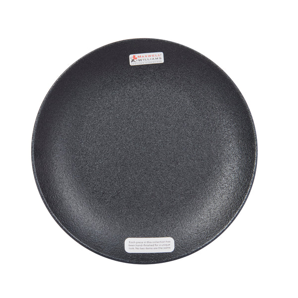 Maxwell & Williams Caviar Coupe 20cm Plate Black image 3