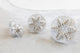 KitchenCraft Set of 3 Snowflake Fondant Plunger Cutters