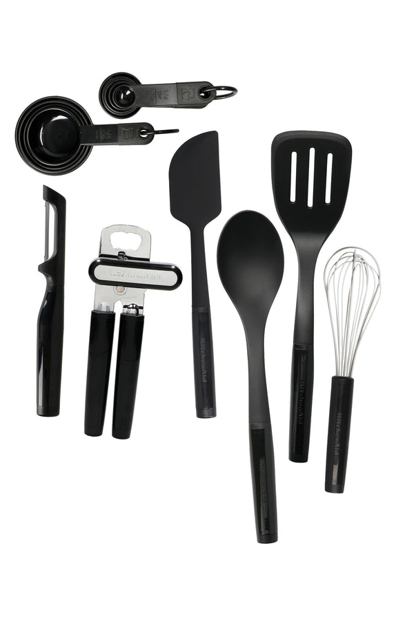 KitchenAid 15pc Kitchen Utensil Set - Black image 2