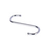 KitchenCraft Pack of Five 10cm Chrome Plated 'S' Hooks image 2