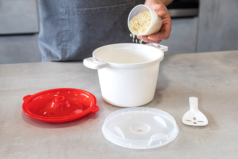 KitchenCraft Microwave Rice Cooker, 1.5L