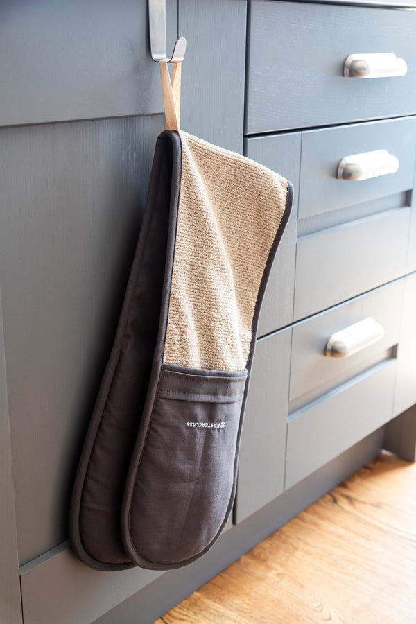 MasterClass Deluxe Professional Double Oven Glove - Grey image 4