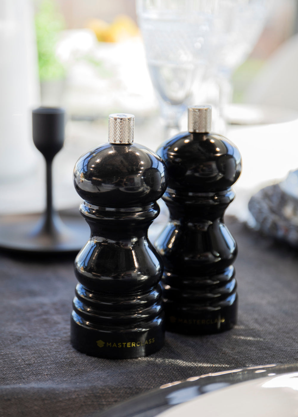 MasterClass Salt or Pepper Mill (12cm) - Black