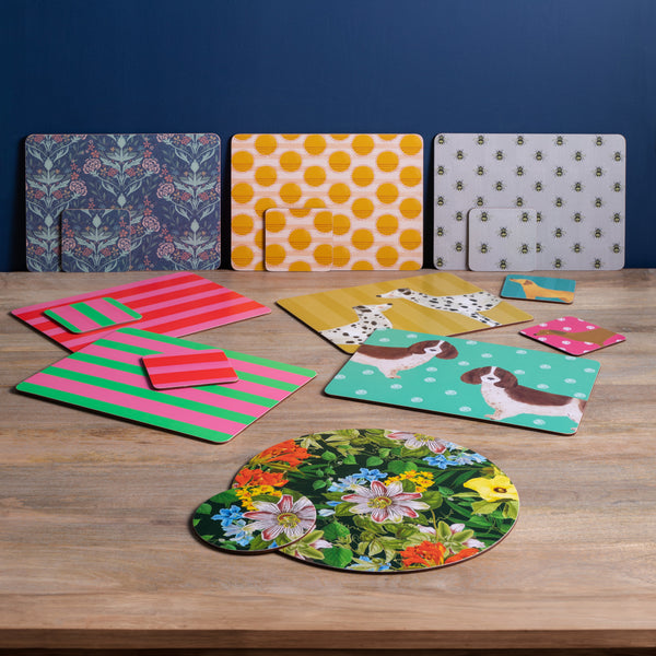 Creative Tops Tropical Floral Set Of 4 Round Placemats, 29 x 29CM image 12