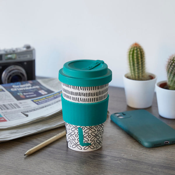 KitchenCraft 410ml Bamboo A to Z Letter 