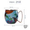 Mikasa x Sarah Arnett Stainless Steel Moscow Mule Mug with Flamingo Print, 450ml image 8