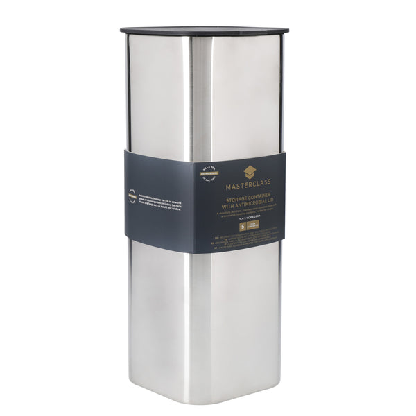 MasterClass Stainless Steel Pasta Container with Antimicrobial Lid image 4