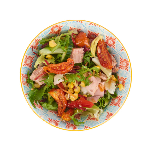 Set of 4 KitchenCraft Pale Blue Detailed Ceramic Bowls image 2